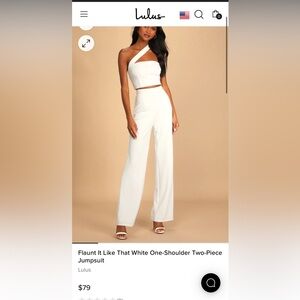 LULUS NWT 2 piece set